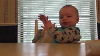 Henry coughing and clapping 3/30/17