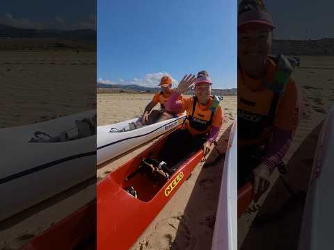 Fun times at the downwind surfski paradise!