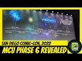 Introduction of Phase 6 MCU Announcement Hall H Marvel Panel San Diego Comic-Con (SDCC) 2022
