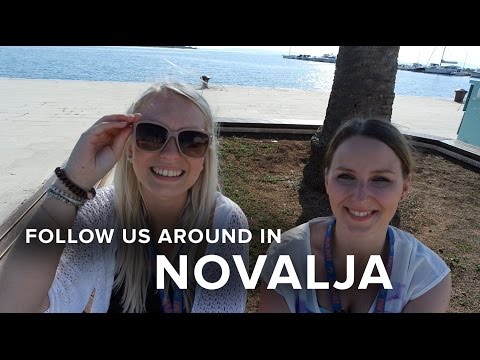 Novalja: Stadtbummel, Shoppen, Hotel Liburnija & Loza, Hafen