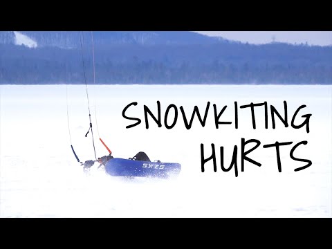 Snowkiting Hurts - VLOG #36