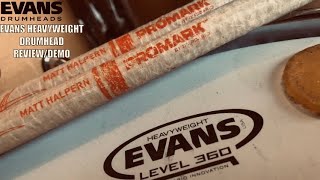 Video thumbnail for Evans Heavyweight Drum Head Review/Demo With Jack Haigh by Jack Haigh Drums