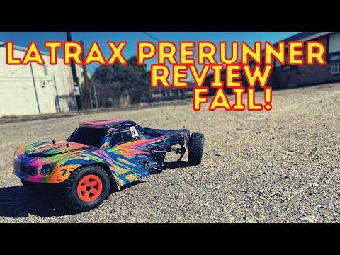 CHEAP Hobby Grade RC Car Traxxas Latrax Prerunner Review FAIL