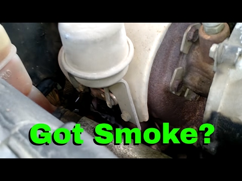 GM Chevy Turbo 6.5 Diesel Engine Smoking Under Load, P0236 Wastegate Sensor