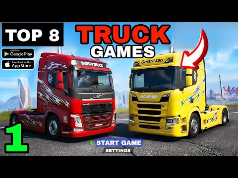 🔥Die 8 besten LKW-Simulator-Spiele, die dieses Jahr (2025) erscheinen – Android & iOS #trucksimul...