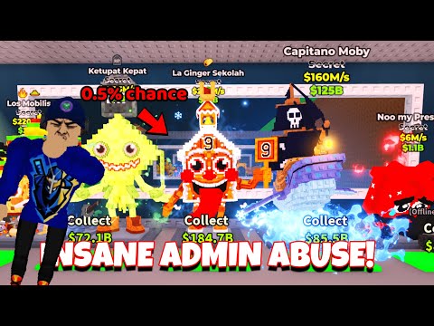 [😱] I STOLE INSANE SECRETS During ADMIN ABUSE... 🔥 (Steal A Brainrot)
