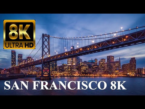 San Francisco, California, United States of America 8K Ultra HD Video