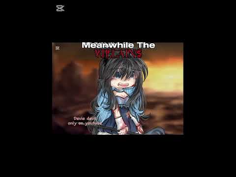 []The hero&rsquo;s ending vs the villains ending[]Gacha trend|Fake collab #gacha #10kviewstarget