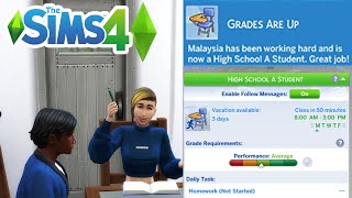How To Use High School Years Grade Cheat (Grades Up A Student, Increase Grades Cheats) - The Sims 4