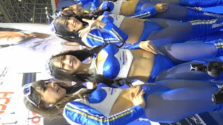 東京オートサロン2025 Wedsブース 9 霧島聖子 名取くるみ 浜嶋りな 南真琴 WedsSport Racing Gals コンパニオン 4K