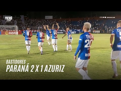 Bastidores | Paraná 2 x 1 Azuriz