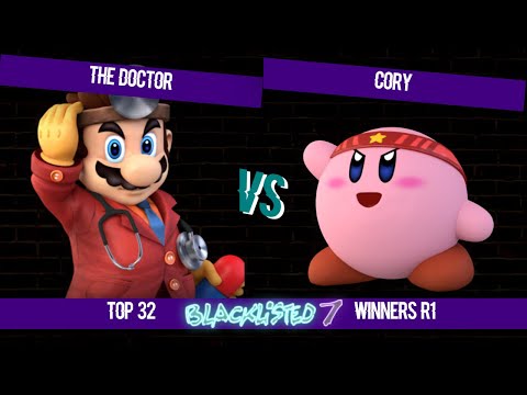 Blacklisted 7 Top 32 WR1 - hstv | The Doctor (Mario) vs Cory (Kirby)