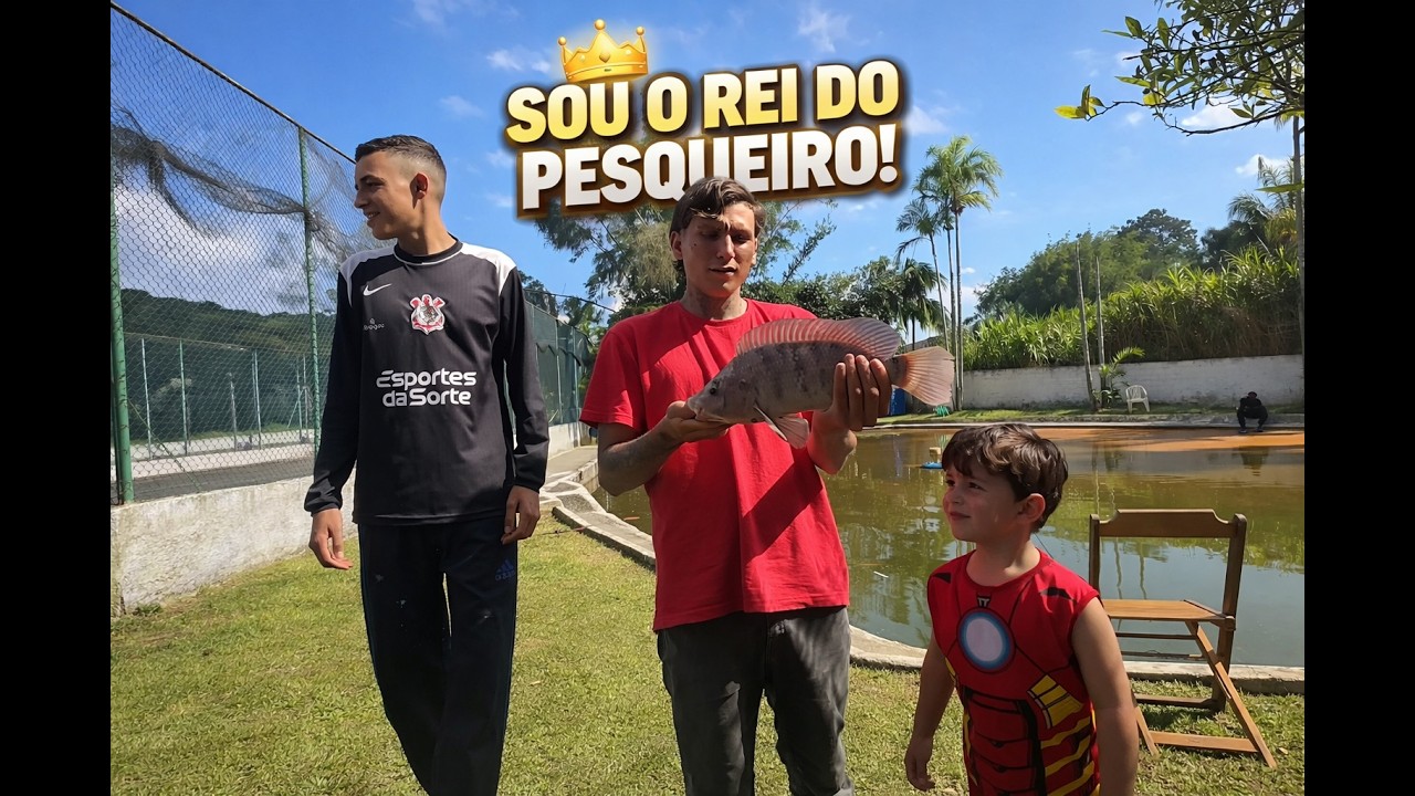 EU SOU O MELHOR PESCADOR DA EQUIPE