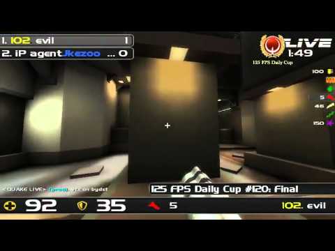 125 FPS Daily Cup #120: Final agent vs evil