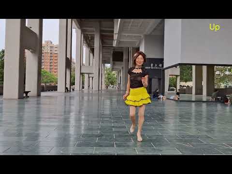 Up 振奮 Line Dance 教學示範：蔡馥伊 #單人舞