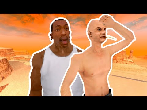 CJ y su Tío: De paseo en el desierto - GTA San Andreas Loquendo.