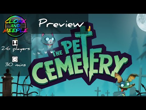 Cloak and Meeple: The Pet Cemetery | Preview