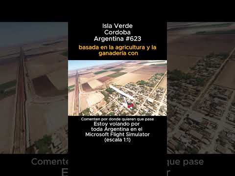 Isla Verde, Cordoba desde el Microsoft Flight Simulator #islaverde #cordoba #msfs #joaha45