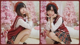 【JK制服開箱】日系少女的冬日聖誕JK制服穿搭分享ヽ(✿ﾟ▽ﾟ)ノ【神奇綻綻】