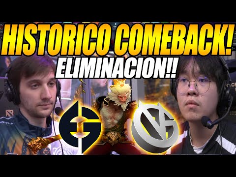 HISTORICO COMEBACK!! EG vs VICI GAMING - BO3 - THE INTERNATIONAL 10 DOTA 2