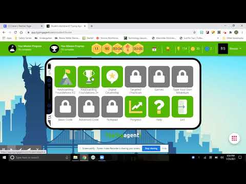 Typing Agent Login