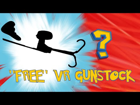 DIY (Quest 2 Controllers) Free VR Gunstock