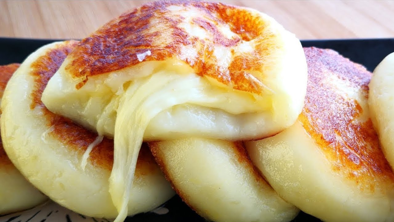 PÃOZINHO DE BATATA DE 4 INGREDIENTES SEM FORNO APRENDA EM 4 MINUTOS SEM ENROLAÇÃO