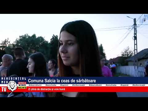 COMUNA SALCIA LA CEAS DE SĂRBĂTOARE