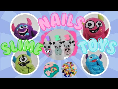 Play with Slime, Colors, Numbers and Monsters