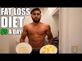 Crazy Cheap Fat Loss Diet For Weight Loss | $5 A Day | Full Day Of Eating