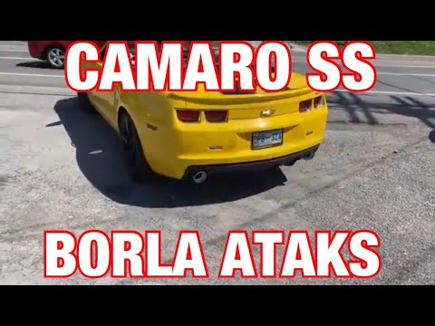 2013 Chevy Camaro SS 6.2L DUAL EXHAUST w/ BORLA ATAK!