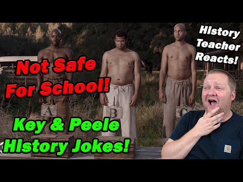 History Teacher Reacts to Key & Peele History Jokes!