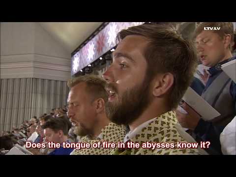 Latvian Song Festival 2018 - "Brīvība" (English Translation/Subtitles/ENG SUB)