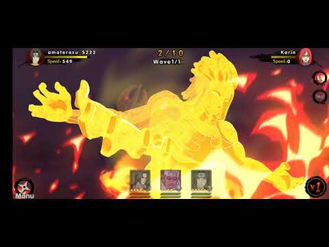 Ultimate ninja ninja king/Itachi Earth Release