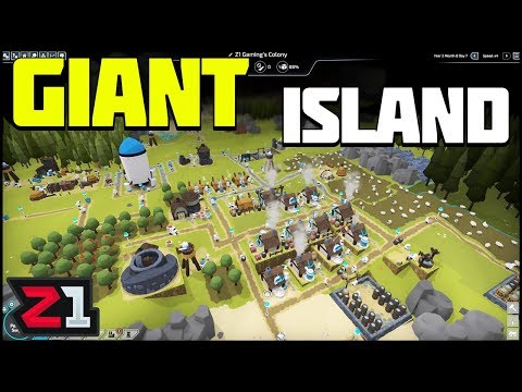 A BIG New ISLAND !The Colonists Ep.5 | Z1 Gaming