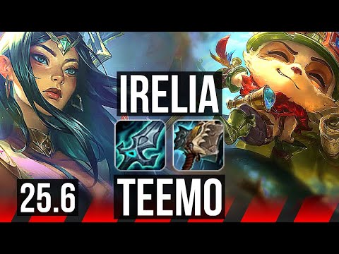 IRELIA vs TEEMO (TOP) | KR Master | 25.6