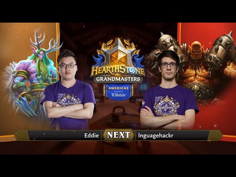 Eddie vs lnguagehackr - Division A - Hearthstone Grandmasters Americas 2020 Season 1 - Week 6