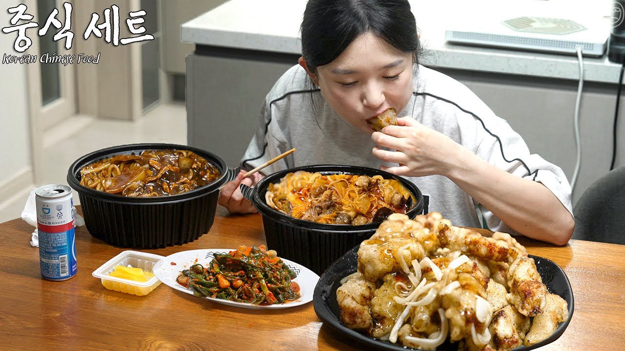 짜장면,짬뽕,탕수육 ☆ 국민 중식 세트