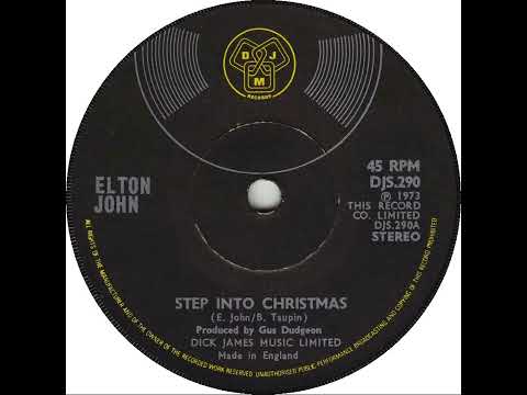 UK New Entry 1973 (239) Elton John - Step Into Christmas