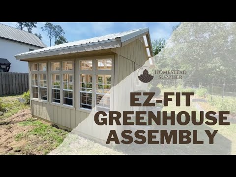 Greenhouse Shed | EZ-Fit Greenhouse Kit