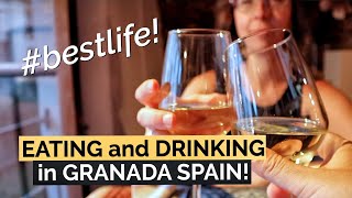 Where to eat in Granada Spain | Amazing food and drinks (with free tapas!)