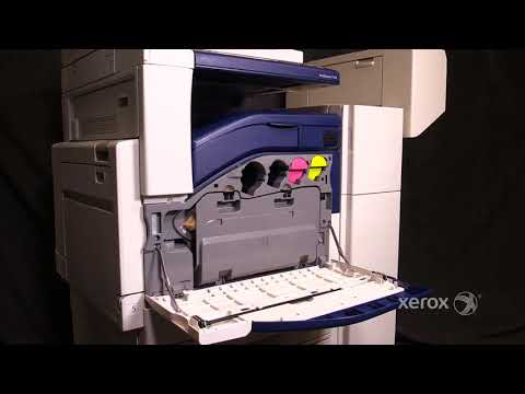 Xerox workcentre 7120/7220/7225 replacing the toner cartridg...
