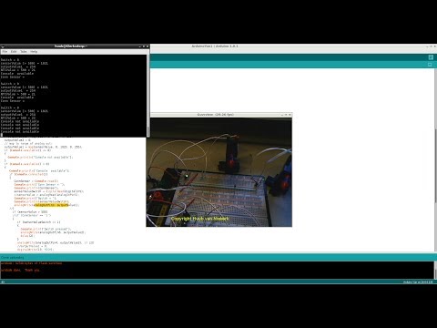 Arduino Yun episode 27 : Wiring, more electronics, code, 2nd motor, frequency
