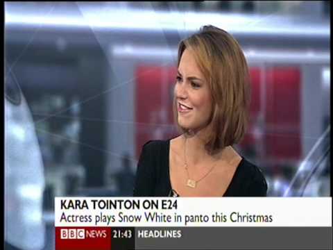 Kara Tointon Live Interview on BBC News 24