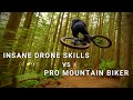 World S Best FPV Drone Shot VS Extreme Mountain Biking
