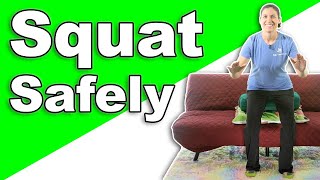 Squatting Safely for Everyday Activities