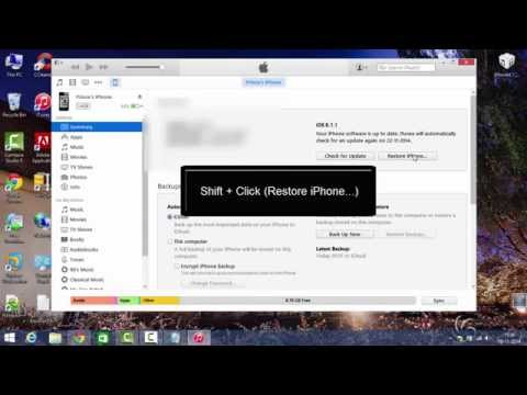 Downgrade iOS 8.1.1 to iOS 8.1