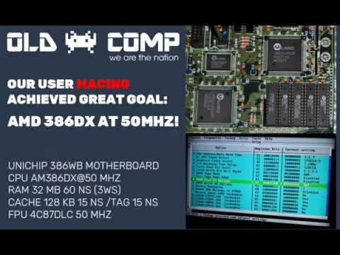 AMD 386DX/40 OC to 50Mhz