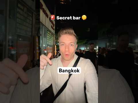 Bangkok’s SECRET bar hidden in a telephone box! 🤯