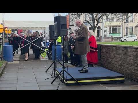 Unveiling of the Salford Veterans Garden & Memorial Benches